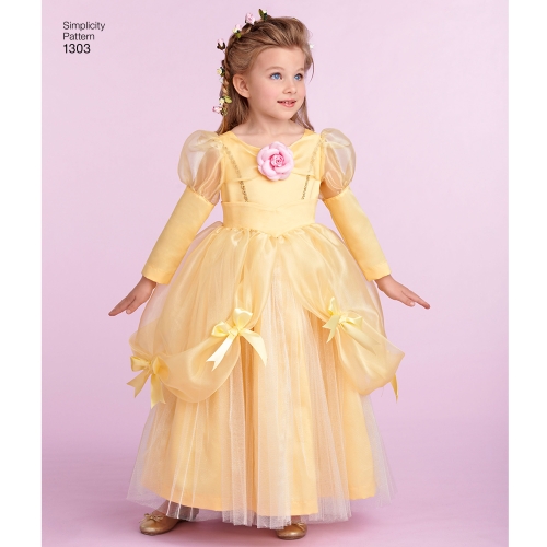 Väikelaste ja laste kostüümid, Simplicity Pattern #1303 