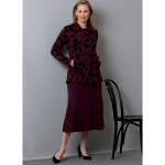 Ompelukaavat: Misses` Jacket, Butterick B6596 