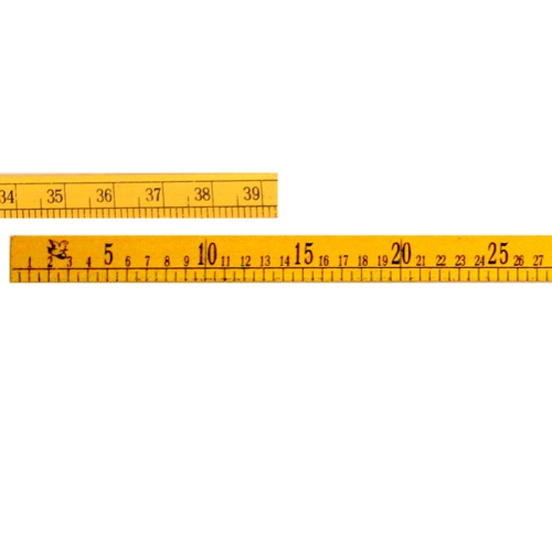 Plastikust meeter-joonlaud, 5cm x 100 cm; 40` tolli, KL4329 