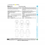 Выкройка: Misses` Dress, Butterick B6621 