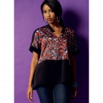 Ompelukaavat: Misses` Top, Butterick B5955 