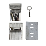 Застежка и ключ 4 x 3 x 1 см 