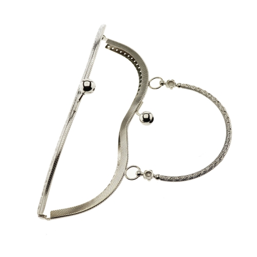 Kukkaronkehys, laukkukehys metallikahvalla, 19 cm x 14,5 cm HD030 