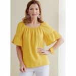 Выкройка: Misses` Tops, Butterick B6766 
