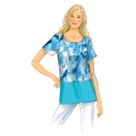 Выкройка: Misses` Top, Butterick B6214 