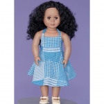 Выкройка: Girl`s Dress, Romper and 18` Doll Dress, Kwik Sew K0258 