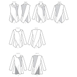 Выкройка: Misses` Tunic, Butterick B6287 
