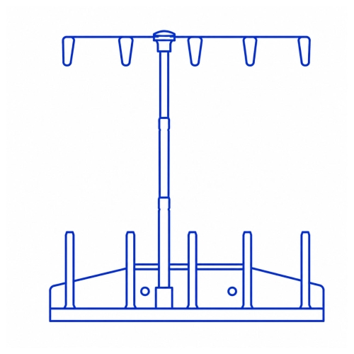 5 Conespool Thread Stand for Janome and Elna Sewing and Embroidery machines 859430009  