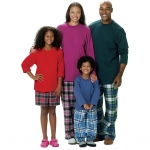Выкройка: Misses`, sizes: Men`s, sizes: Children`s, sizes: Boys`, sizes: Girls` Top, Shorts and Pants, Butterick B5572 