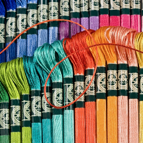 Мулине Satin Floss, 8м, DMC  