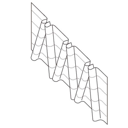 Curtain Tape 50 mm, U5-240  