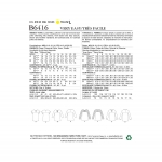 Выкройка: Misses` Button-Closure Tunics with Yokes, Butterick B6416 