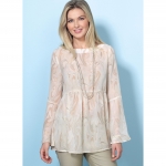 Ompelukaavat: Misses` Loose-Fitting, Gathered Waist Pullover Tops with Bell Sleeves, Butterick B6486 