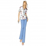 Выкройка: Misses`, sizes: Women`s Top and Pants, Butterick B5301 