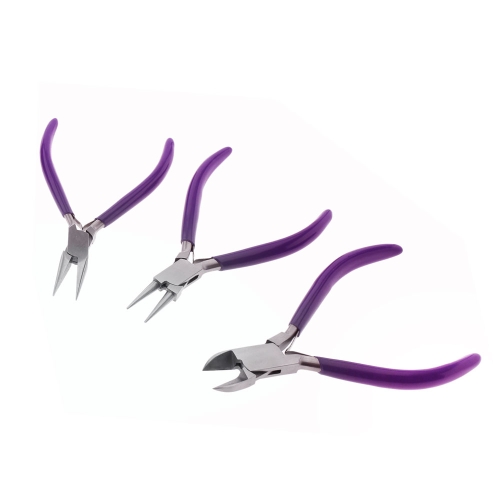 Normaalsuuruses käsitöötangide komplekt, lehtvedruga, 5ja2 tk, 13cm, PK6703 