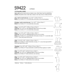 Швейные выкройки Simplicity S9422 18` Doll Clothes 