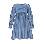 Швейные выкройки Simplicity S9380 Misses` Sweatshirt Dresses, A (XS-S-M-L-XL) 