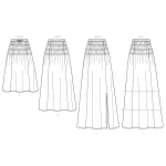 Naiste seelik, Simplicity Pattern #S9145 
