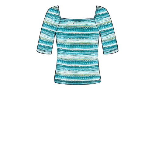 Naiste trikoo-topid, suurused: XXS-XS-S-M-L-XL-XXL, Simplicity Pattern #S8919 