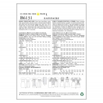 Выкройка: Misses` Dress and Sash, Butterick B6131 