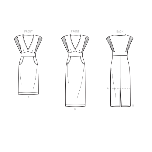 Simplicity Sewing pattern S9261 MISSES` DRESSES 