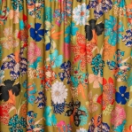 Хлопчатобумажная ткань, KIMONO fond or - OEKO-TEX, 2441602, Thevenon 