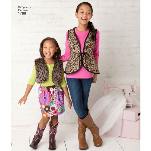Õpi Õmblemist: Laste ja tüdrukute spordiriiete, Simplicity Pattern #1786 