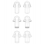 Выкройка: Misses`, sizes: Misses` Petite, Women`s, sizes: Women`s Petite Dress, Butterick B6624 