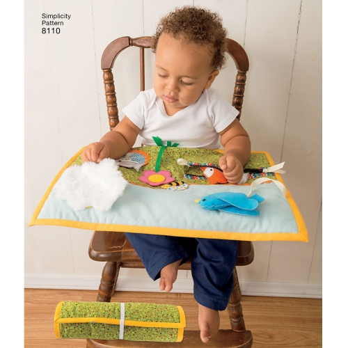 Väikelaste mängumatid, lastevankri aksessuaarid, ja pudipõlled, Simplicity Pattern #8110 