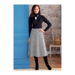 Ompelukaava: Misses` Skirt and Sash, Butterick, B6866 