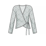 Misses` Wrap Cardigan with Variations, Sizes: XXS-XS-S-M-L-XL-XXL, Simplicity Pattern #S8954 