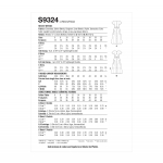 Швейные выкройки Simplicity S9324 Misses` Dresses 