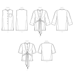 Naiste eeslehviga topp, Simplicity Pattern #S9143 