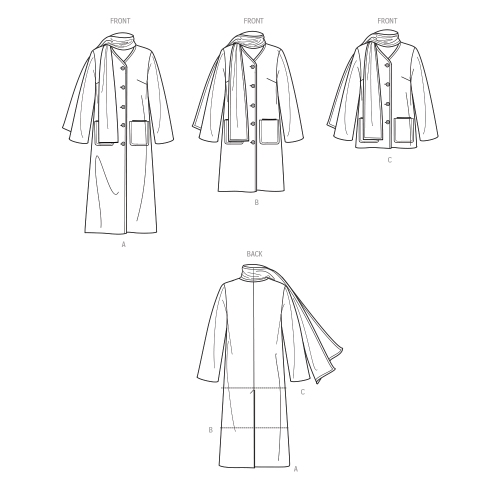 Simplicity lõikekomplekt S9685 MISSES` COAT AND JACKET 
