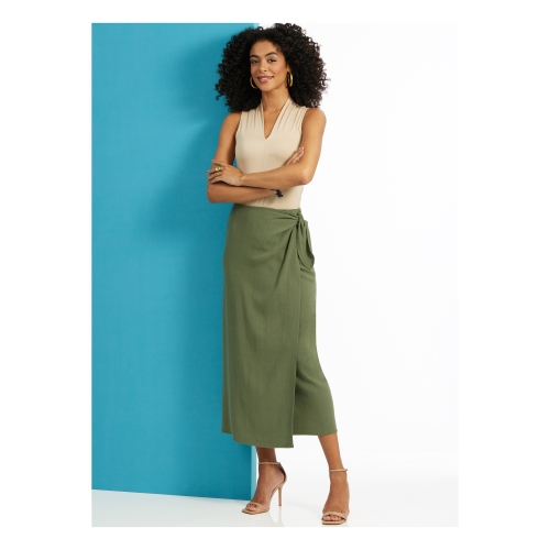 Lõikekomplekt BUTTERICK B6934 MISSES` WRAP SKIRT IN TWO LENGTHS, Sizes: A (XS-S-M-L-XL-XXL), B6934A 