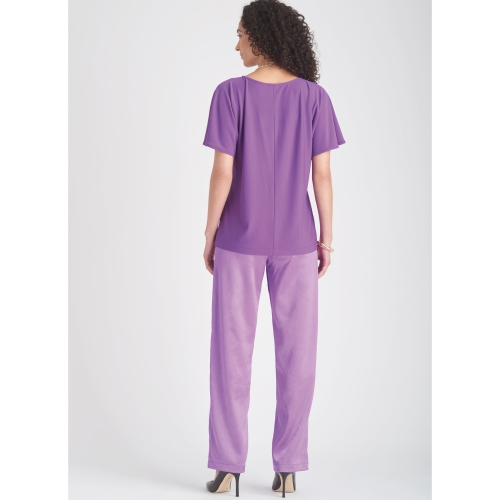 Simplicity lõikekomplekt S9690 MISSES` TOPS AND PULL-ON PANTS 