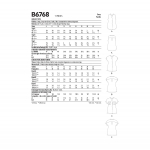 Naiste topp, Butterick B6768 