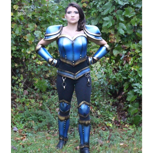 Naiste Cosplay soomusrüü, Simplicity Pattern #8630 