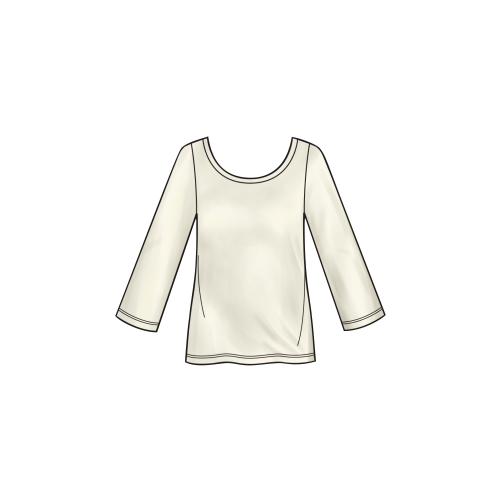 Naiste topid ja jakk lõikehäki võimalustega, Simplicity Pattern #S8993 