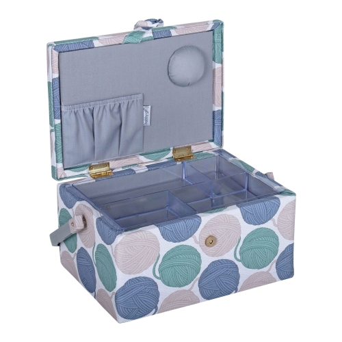 Tarvikute karp: 18 x 25 x 14.5 cm, Yarn Balls, Hobby Gift MRM.646 