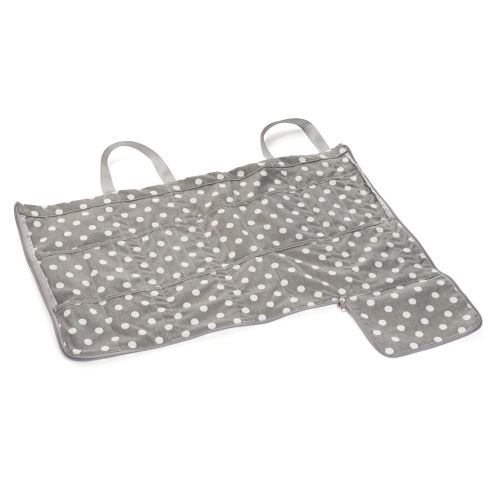 Сумка для ручных работ, Grey Linen Polka Dot, (d/w/h): 5 x 41 x 19.5cm, Hobby Gift MR4708.268 