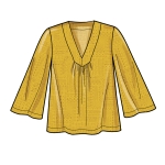 Швейные выкройки Simplicity S9333 Misses` Top with Sleeve Variations 