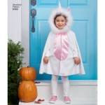 Laste keep-kostüümid, suurused: A (S-M-L) Simplicity Pattern #8483 