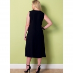 Sewing Pattern: Misses`, sizes: Women`s Wrap Dresses with Overlays, Butterick B6359 