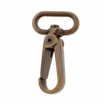 Swivel hook; swivel latch; swivel ring; snap hook, key clasp, Twist Base, 59 mm for band 20-25 mm  