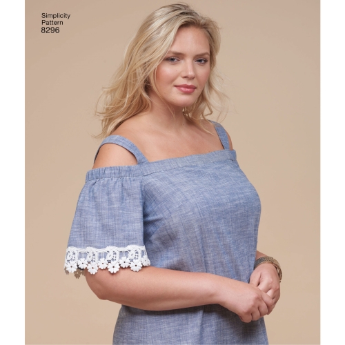 Naiste kleit ja topid, Simplicity Pattern #8296 