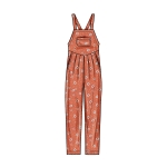 Швейные выкройки Simplicity S9382 Misses` Overall with Shaped Raised Waist and Back Ties 