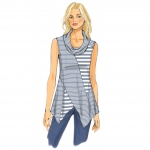 Выкройка: Misses` Tunic, Butterick B6287 