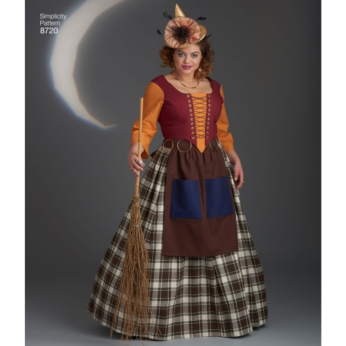 Naiste kostüümid, Simplicity Pattern #8720 