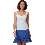 Выкройка: Misses`, sizes: Miss Petite Jacket, Sash, Top, Dress, Skirt and Pants, Butterick B6669 